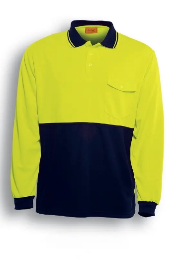 Picture of Bocini, Hi-Vis Safety Polo L/S